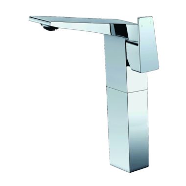 Click here to see Alfi AB1475-PC ALFI One-Handle Tall Bathroom Faucet, Deck Mounted, Lever Handle, 1.5 GPM, Polished Chrome - AB1475-PC