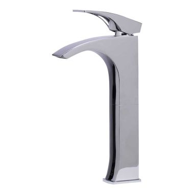 Click here to see Alfi AB1587-PC ALFI Tall Bathroom Faucet, Lever Handle with Hot & Cold Indicators, Lead Compliant, Polished Chrome - AB1587-PC