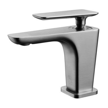 Click here to see Alfi AB1779-BN ALFI Deck-Mounted Modern Bathroom Faucet, with Single Lever Handle, Hot and Cold, Brushed Nickel - AB1779-BN