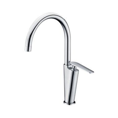 Click here to see Alfi AB3600-PC ALFI Single-Handle Gooseneck Bathroom Faucet, Lever Handle, Hot and Cold, Deck Mounted, Polished Chrome - AB3600-PC