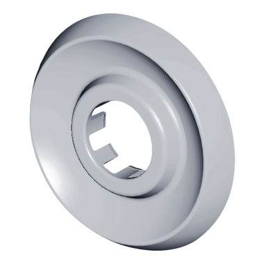 Click here to see Delta RP10800 Delta RP10800 Delta Escutcheon - Round - 2/3 Handle Tub and Shower (Chrome)