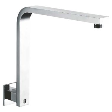 Click here to see Alfi AB12GSW-PC ALFI AB12GSW-PC 12-Inch Wall-Mounted Square Shower Arm, Polished Chrome