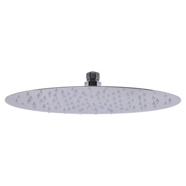 Click here to see Alfi RAIN128-PSS ALFI RAIN128-PSS Oval-Shaped Ultra-Thin Rain Shower Head, Polished Stainless Steel