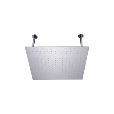Click here to see Alfi RAIN24S-BSS ALFI RAIN24S-BSS Square-Shaped Ultra-Thin Rain Shower Head, Brushed Stainless Steel