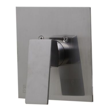 Click here to see Alfi AB5501-BN ALFI AB5501-BN Single-Handle Shower Valve Mixer - Brushed Nickel
