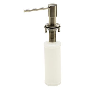 Click here to see Alfi AB5006-BSS ALFI Ultra Modern Round Brushed Stainless Steel Soap Dispenser, Single-Hole - AB5006-BSS