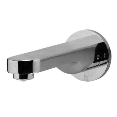 Click here to see Alfi AB2201-PC ALFI Rounded Wall Mounted Polished Chrome Bathroom Tub Spout, Brass, 1/2-inch Connection Size - AB2201-PC