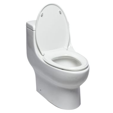 Click here to see Alfi TB358 EAGO TB358 One-Piece Elongated Toilet, 1.6 & 1.1 GPF - White