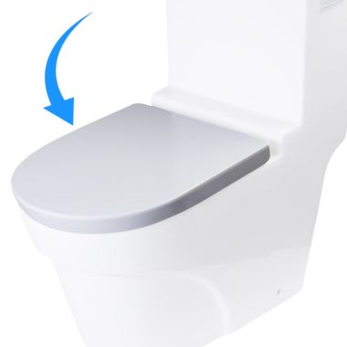 Click here to see Alfi R-326SEAT EAGO R-326SEAT Replacement Soft Closing Toilet Seat - White