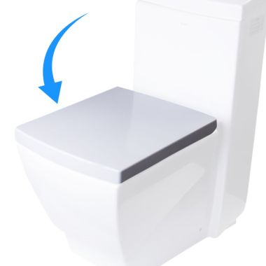 Click here to see Alfi R-336SEAT EAGO R-336SEAT Replacement Soft Closing Toilet Seat - White