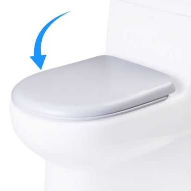 Click here to see Alfi R-351SEAT EAGO R-351SEAT Replacement Soft Closing Toilet Seat - White