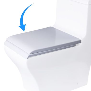 Click here to see Alfi R-356SEAT EAGO R-356SEAT Replacement Soft Closing Toilet Seat - White