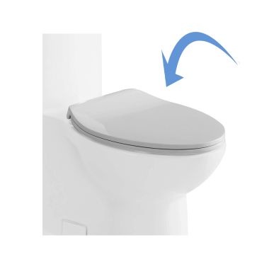 Click here to see Alfi R-364SEAT EAGO R-364SEAT Replacement Soft Closing Toilet Seat - White