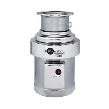 Click here to see   InSinkErator 13663D SS200-31 1-Phase Short Commercial Garbage Disposal - 2 HP