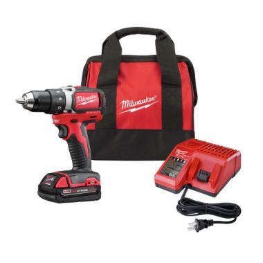 Click here to see Milwaukee 2701-21P Milwaukee 2701-21P M18 Compact Brushless Dril Driver with Starter Kit