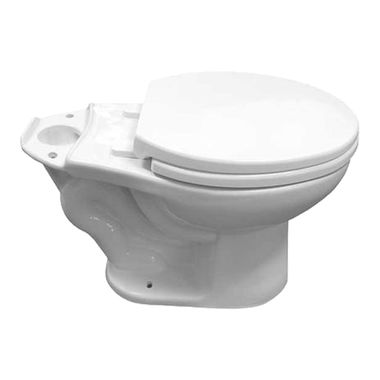 Click here to see ProStock PSBR100 ProStock Round Toilet Bowl Only, White, PSBR100