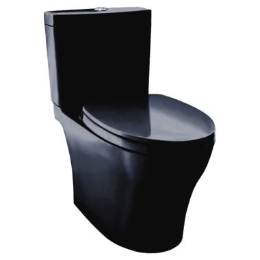 Click here to see Toto MS446124CUM#51 TOTO MS446124CUM#51 Aquia IV Toilet w/ WASHLET+ Connection - 1.0 gpf, Ebony, Two-Piece, Elongated