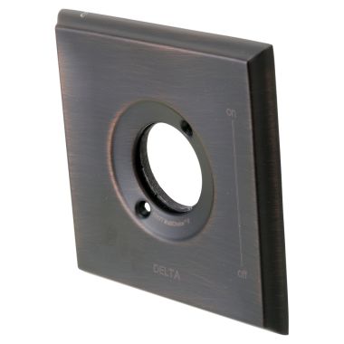 Click here to see Delta RP52588RB Delta RP52588RB Delta Escutcheon - Tub and Shower (Venetian Bronze)