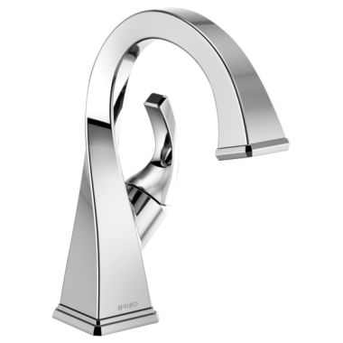 Click here to see Brizo 65030LF-PC-ECO Brizo Virage One-Handle Deck-Mount Polished Chrome Bathroom Faucet, Laminar Flow, Less Drain, Single-Hole, 1.2 GPM - 65030LF-PC-ECO