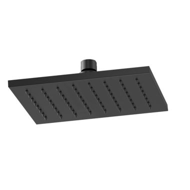 Click here to see Brizo 81380-BL-ECO Brizo Siderna Rectangular Raincan Shower Head, Single-Function, 2.0 GPM, Matte Black - 81380-BL-ECO