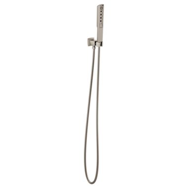 Click here to see Brizo 88888-NK Brizo Vettis Multi-Function Hand Shower, Wall-Mount, Square, H2Okinetic, 1.75 GPM, Brilliance Luxe Nickel - 88888-NK