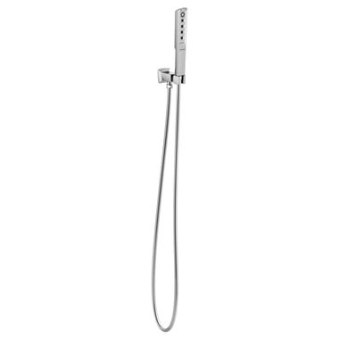 Click here to see Brizo 88888-PC Brizo Vettis Multi-Function Hand Shower, Wall-Mount, Square, H2Okinetic, 1.75 GPM, Polished Chrome - 88888-PC
