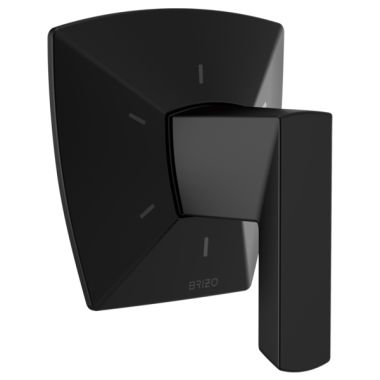 Click here to see Brizo T60988-BL Brizo Vettis Single-Handle 6-Function Diverter Valve Trim, Lever Handle, Matte Black - T60988-BL