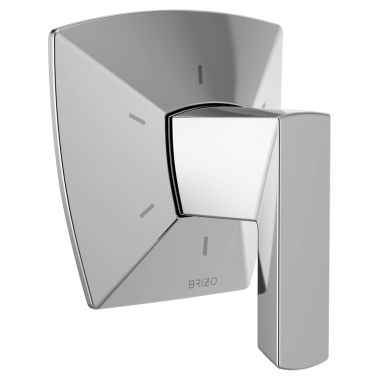 Click here to see Brizo T60988-PC Brizo Vettis Single-Handle 6-Function Diverter Valve Trim, Lever Handle, Polished Chrome - T60988-PC