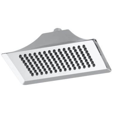 Click here to see Brizo RP48043PC-2.5 Brizo RSVP Rectangular Raincan Showerhead, Single-Function, 2.5 GPM, Chrome - RP48043PC-2.5