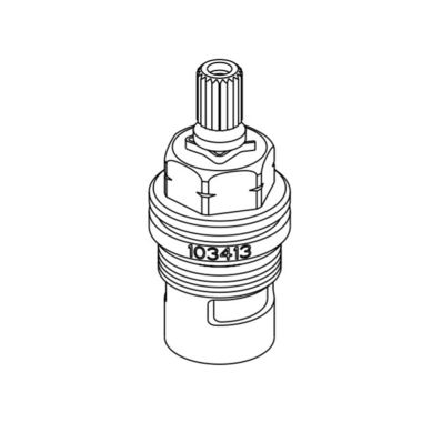 Click here to see Brizo RP93536 BRIZO RP93536 CARTRIDGE, HOT SIDE