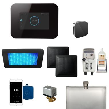 Click here to see Mr. Steam I3DREAMBK Mr Steam iDream Steam Generator Control Kit  Package in Black - I3DREAMBK