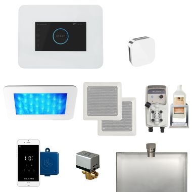 Click here to see Mr. Steam I3DREAMWH Mr Steam iDream Steam Generator Control Kit  Package in White - I3DREAMWH