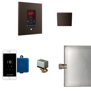 Click here to see Mr. Steam MSBUTLER1SQ-ORB Mr Steam Butler Steam Generator Control Kit  Package in Square Oil Rubbed Bronze - MSBUTLER1SQ-ORB