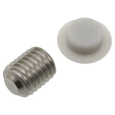 Click here to see Delta RP54012SS Delta RP54012SS Delta Set Screw and Button - Roman Tub Spout (Stainless)