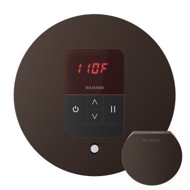 Click here to see Mr. Steam MSITEMPORD-ORB Mr Steam iTempo Round Steam Shower Control in Oil Rubbed Bronze  - MSITEMPORD-ORB