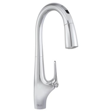 Click here to see American Standard 4901.380.002 American Standard Avery Single Handle Selectronic Hands-Free Pull-Down Kitchen Faucet, Chrome - 4901.380.002