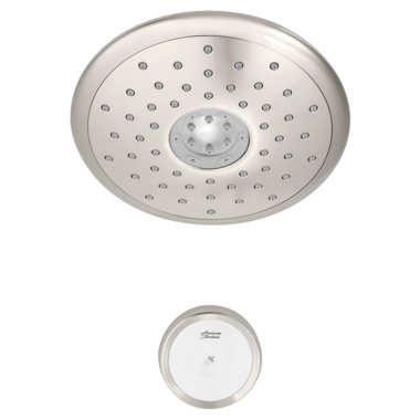 Click here to see American Standard 9038474.295 American Standard Spectra Plus eTouch Four-Spray Function Shower Head with Remote, 1.8 GPM, WaterSense Certified, Brushed Nickel - 9038.474.295