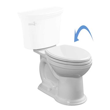 Click here to see American Standard 3385A.100CP.020 American Standard 3385A.100CP.020 Right Height Elongated Bowl w/ VorMax Plus Seat, 2 FreshInfusers, White