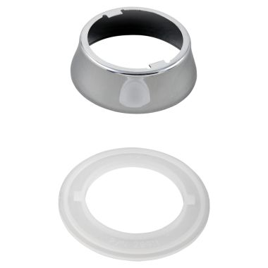 Click here to see Delta RP32528 Delta RP32528 Delta Escutcheon and Gasket - Kitchen (Chrome)