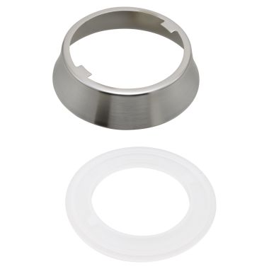 Click here to see Delta RP32528SS Delta RP32528SS Delta Escutcheon and Gasket - Kitchen (Stainless)