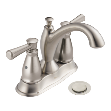 Click here to see Delta 2593-SSMPU-DST Delta Linden Stainless Lavatory Faucet for 4