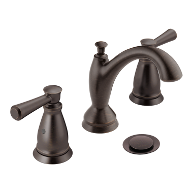 Click here to see Delta 3593-RBMPU-DST Delta Linden Venetian Bronze Lavatory Faucet for 4