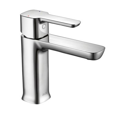 Click here to see Delta 581LF-MPU-PP Delta Modern Single-Hole Chrome Lavatory Faucet, Metal Pop-Up, 1.2 GPM, Single-Handle, Project Pack - 581LF-MPU-PP
