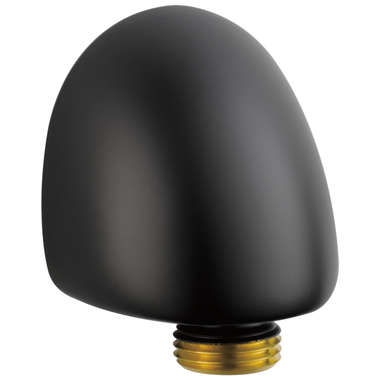 Click here to see Delta 50560-BL Delta Universal Showering Components - Wall Elbow For Hand Shower, Matte Black - 50560-BL