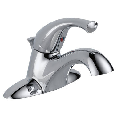 Click here to see Delta 521-ECO-DST-A Delta Classic Low-Arc Chrome Lavatory Faucet for 4