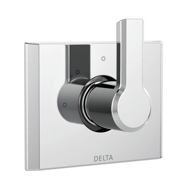 Click here to see Delta T11899 Delta T11899 Pivotal 3-Setting 2-Port Diverter Trim - Polished Chrome