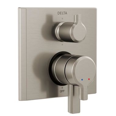 Click here to see Delta T27999-SS Delta T27999-SS Pivotal 2-Handle Monitor 17 Valve Trim - Stainless Steel