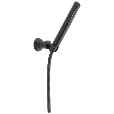 Click here to see Delta 55085-BL Delta Compel Premium Single-Setting Wall Mount Hand Shower, 1.75 GPM, Matte Black - 55085-BL