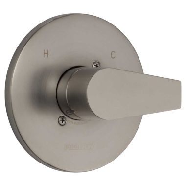 Click here to see Peerless PTT14019-BN Peerless Xander Pressure Balancing Valve Trim, Lever Handle, Brushed Nickel - PTT14019-BN