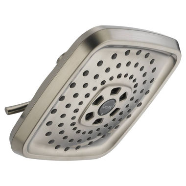 Click here to see Delta 52690-SN Delta H2Okinetic 3-Setting WaterSense Touch-Clean Showerhead, Satin Nickel - 52690-SN